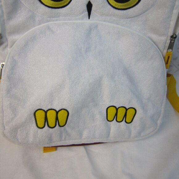 Harry Potter Kids White Owl Backpack - Picture 3 of 10